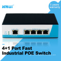 Hot selling 10/100M 4 port industrial POE network Switch